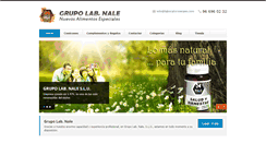 Desktop Screenshot of laboratoriosnale.com