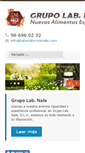 Mobile Screenshot of laboratoriosnale.com